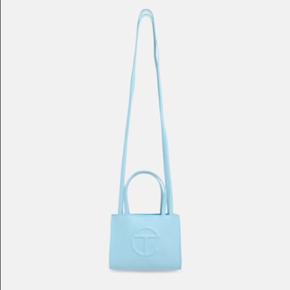 Telfar Small Pool Blue Shopping Bag